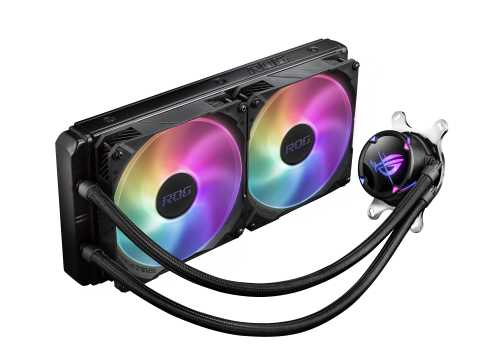 ASUS TUF GAMING LC II 240 ARGB DISSIPATORE A LIQUIDO PER CPU 2 VENTOLE 120mm AURA LGA 1700-1200-1150-AM4/5 NERO